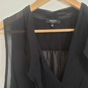 Babaton Tinsley Sleeveless 100% Silk Blouse